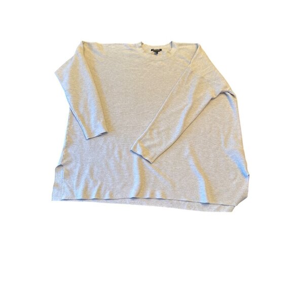 Eileen Fisher Womens Organic Cotton/Nylon/Silk Blend Beige Sweater L/G - Picture 1 of 4